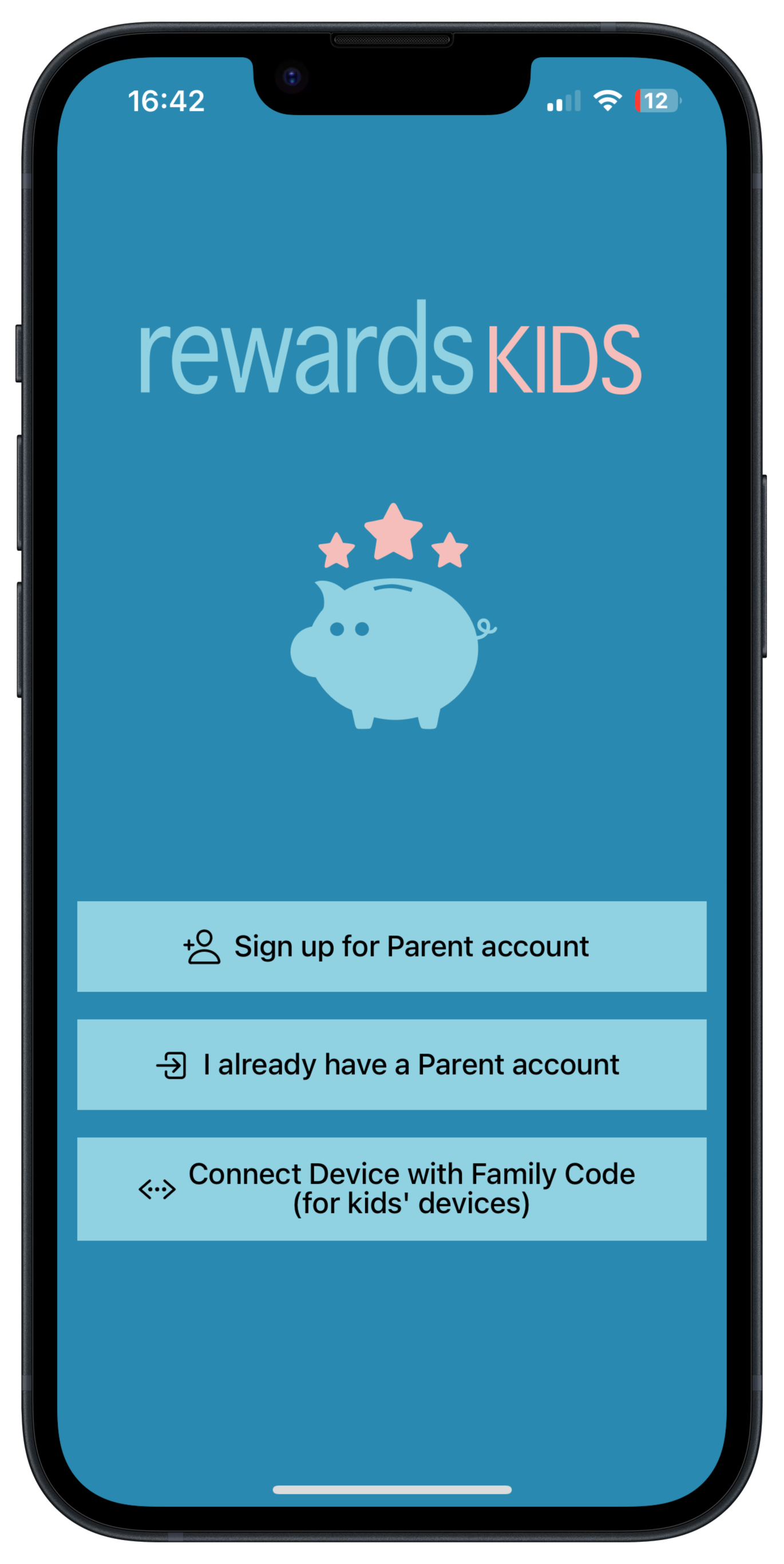 Rewards Kids Login Page